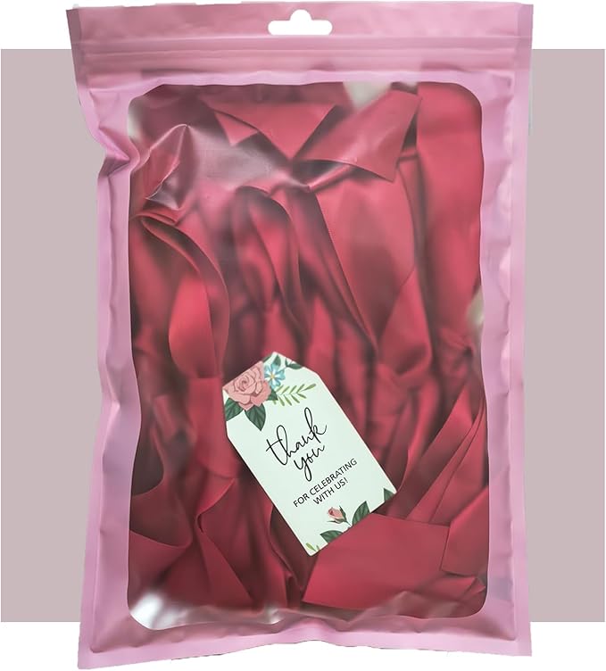Pre-Assembled Red Bow Garland | Double Side Satin Silk Bow Banner 6FT+ 3ft - Image 3