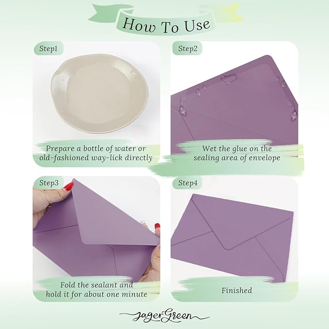 50 Pack 4x6 Envelopes Letter Size, Envelope 4.3x6.3 - Image 5
