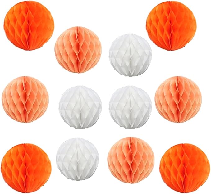 12pcs Party Honeycomb Balls Decorations - Image 2