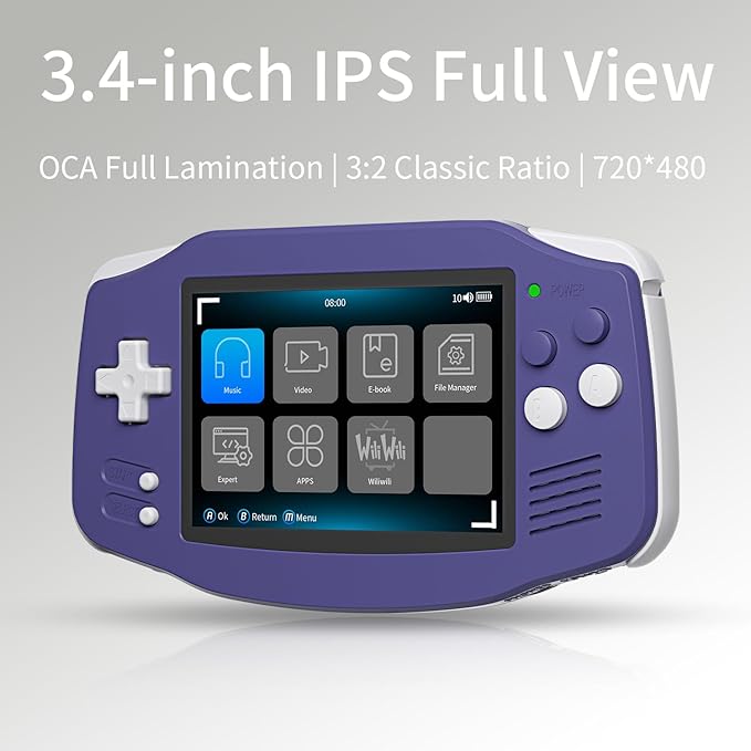 RG34XX Retro Handheld Game Consoles RG34XX Classic Retro Gaming Console 32+64G - Image 2