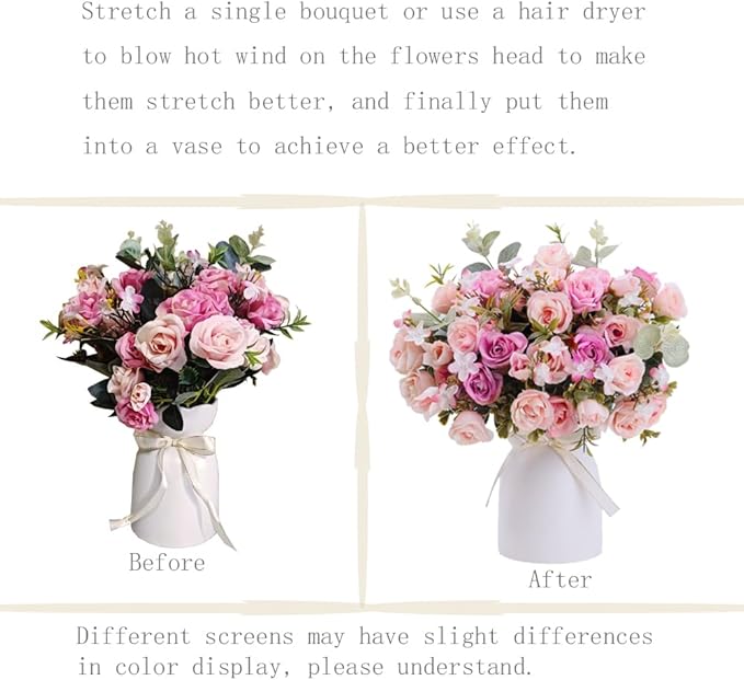 LESING Artificial Silk Rose - Image 7