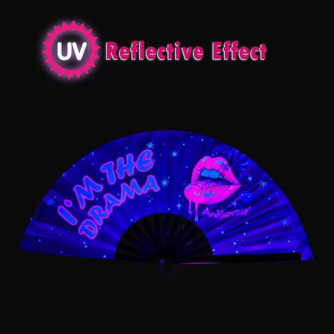 Boots on The Ground Fan, Large Folding Hand Fan - Image 4
