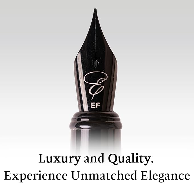 Ellington Pens Elegant Wood Fountain Pen Set – Includes Wooden Pen Box - Image 3