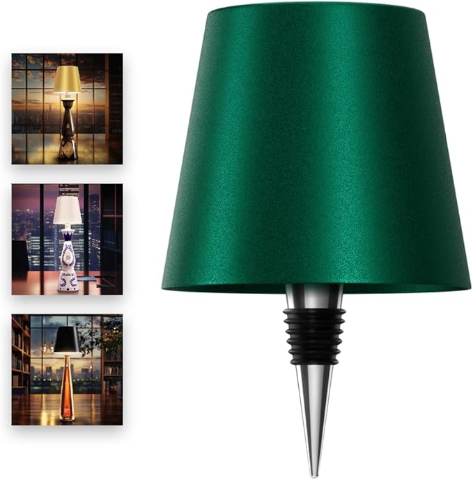 Wireless Bottle Lamp for Any Type of Bottle by PRIDOLADESIGN