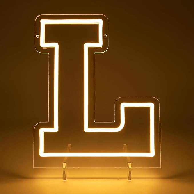 Light Up Letters L, Led Marquee Letter Lights Neon Sign, 13.9" Height - Image 5