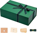 LIFELUM Green Gift Box for Presents 1 Pack 13.85 x 8.35 x 4.45 inch Big by LIFELUM