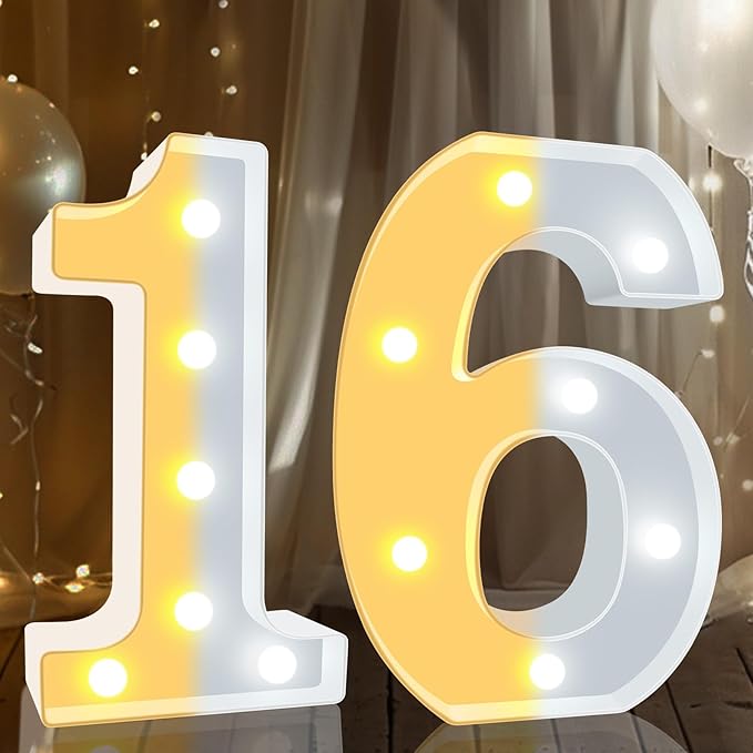 Pooqla 16th Birthday Decoration - Image 7