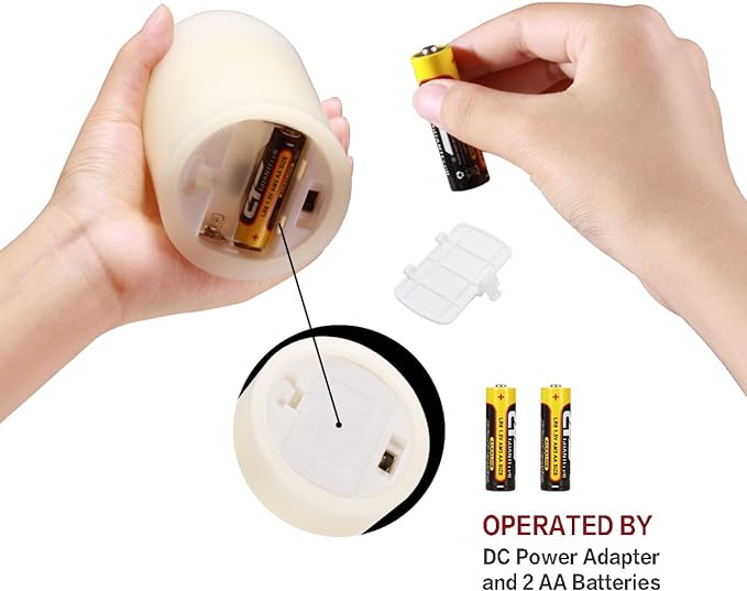 Flameless Candles Battery Operated Candles Set of 12 Pillar Real Wax Led Candles - Image 6