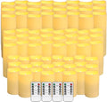 pliadvbu Flameless LED Candles 72 Pack, Outdoor Realistic Waterproof Votive by Pliadvbu