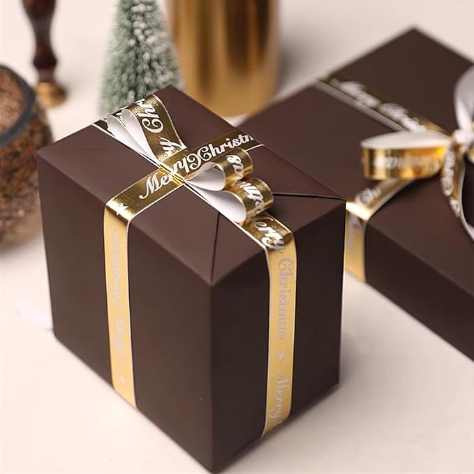Vanhench 48" x 2400" Chocolate Brown Wrapping Paper, Solid Color Kraft Craft - Image 3