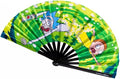 Kandies World UV Reactive Custom Festival Folding Hand Fan by KandiesWorld