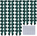 2.5" Hgzgch Dark Green Ribbon Bow by Unknown