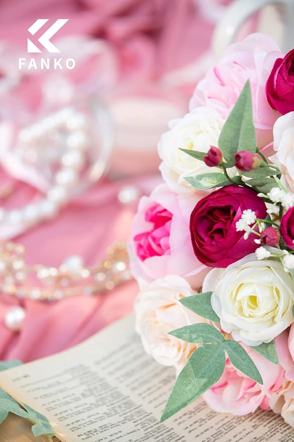 FANKO Rose Artificial Flowers Combo - Image 6