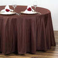 Efavormart Round Tablecloth, 108 Inch Stain & Wrinkle Resistant Washable Table by efavormart