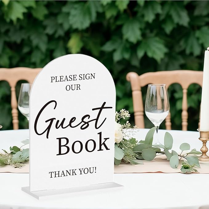 Wedding Guest Book Sign, Photo Guest Book Sign Desk Decor, Wedding Engagement - Image 4