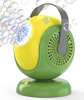 Bubble Machine, Automatic Bubbles Blower, 360° Rotation, 75° Adjustment by Joyfuture