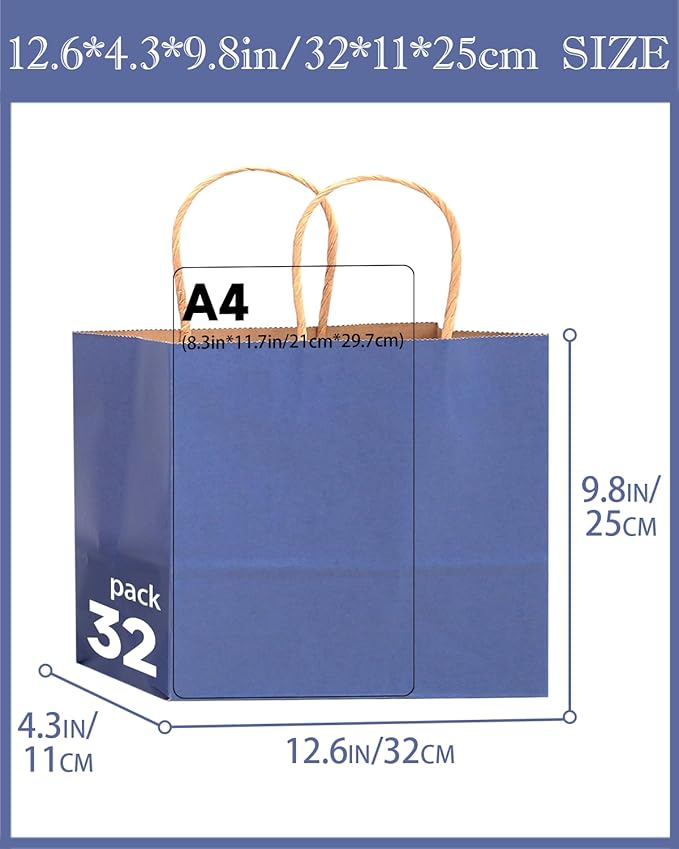 qiqee 100PCS Large Gift Bag - Image 5
