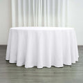 Efavormart Round Tablecloth, 120 Inch Stain & Wrinkle Resistant Washable Table by efavormart