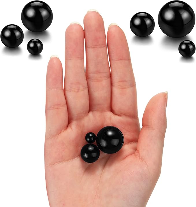 150 Pieces Vase Filler Faux Pearls Vase Makeup Beads No Hole Gloss Bead Mixed - Image 3
