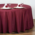 Efavormart Round Tablecloth, 108 Inch Stain & Wrinkle Resistant Washable Table by efavormart