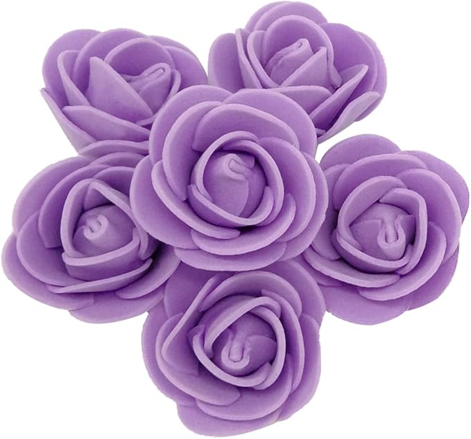 Artificial Flowers 100PCS 3CM Mini Fake Roses - Image 2