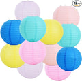 BEISHIDA 12 Pcs Macaroon Mix Paper Lanterns, Hanging Decorative Chinese by Beishida