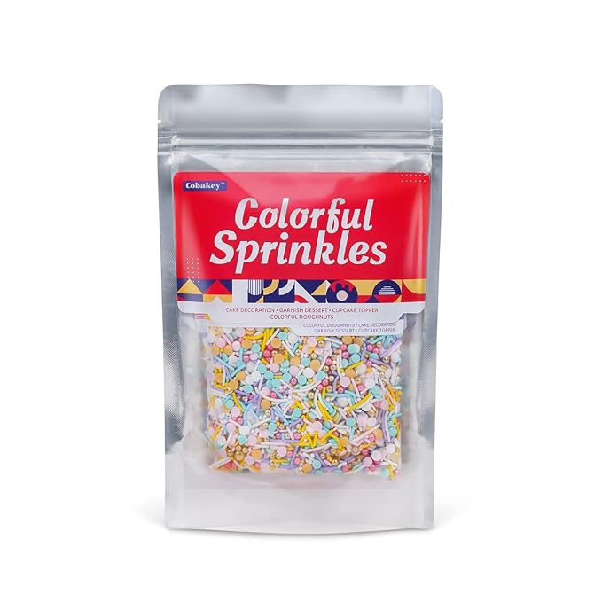 Rainbow Sprinkles for Cake Decorating 7ounce Cake sprinkles for Cupcakes Topper - Image 6