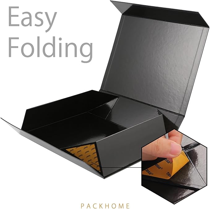 PACKHOME 6 Large Gift Boxes 13.5x10x3.5 Inches, Sturdy Shirt Boxes - Image 5