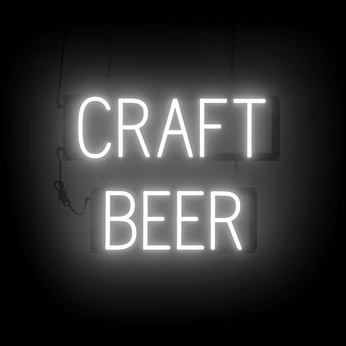 SpellBrite CRAFT BEER Sign | Beer-Related Sign by SpellBrite