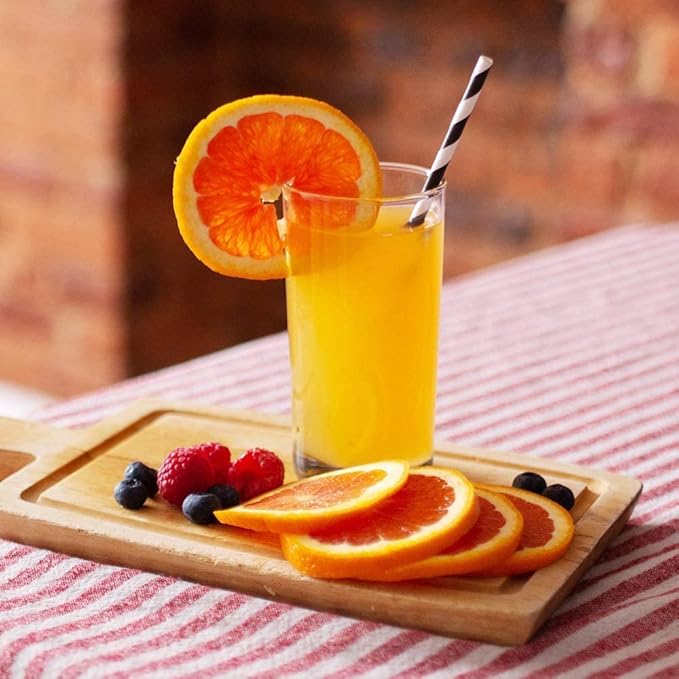 Biodegradable Black Striped Paper Straws - Image 6