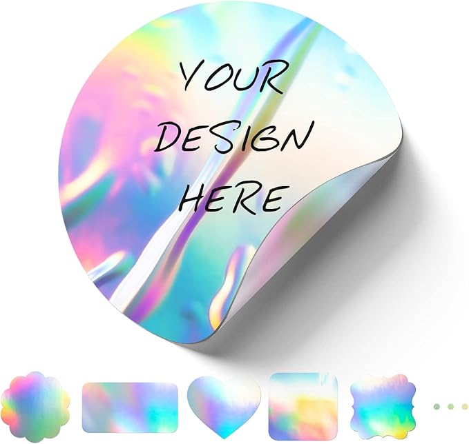 Custom Logo Stickers for Business, Personalised Branding Labels, Any Shape & by CustomStickers