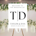 Welcome To Our Wedding Sign, Personalized Wedding Welcome Sign, Wedding Welcome by Unknown