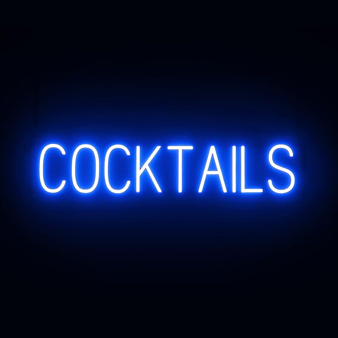 SpellBrite COCKTAILS Sign | Beer-Related Sign by SpellBrite