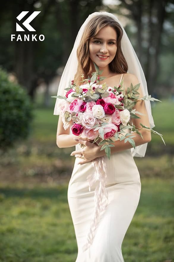 FANKO Rose Artificial Flowers Combo - Image 5