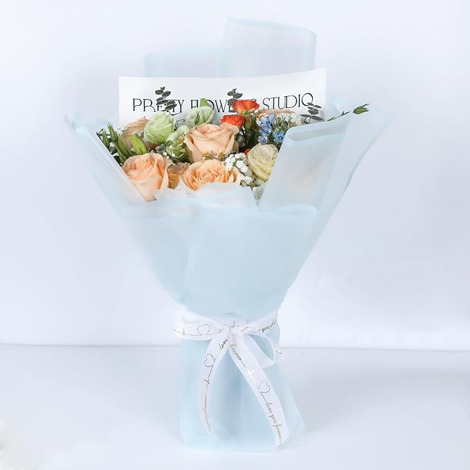 NESCCI 20 Sheet Flower Wrapping Paper - Image 5