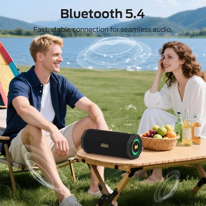 Monster Speaker S200 Wireless Portable Bluetooth Speaker, 24H Playtime - Image 5