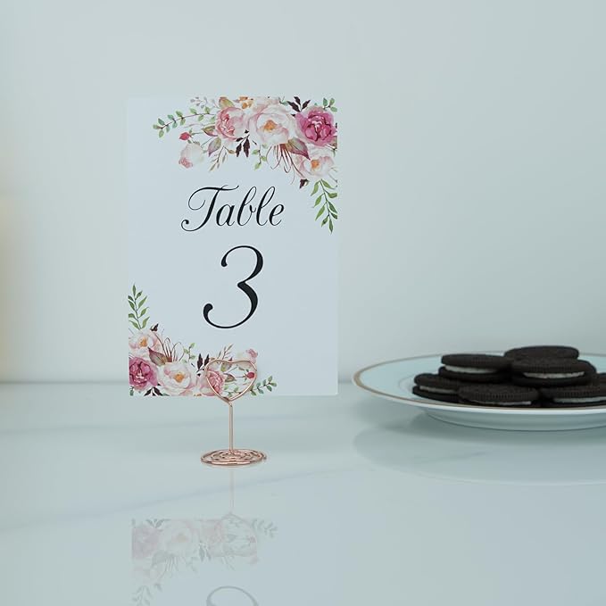 20pcs Mini Place Card Holders, Wire Table Picture Photo Holders - Image 5