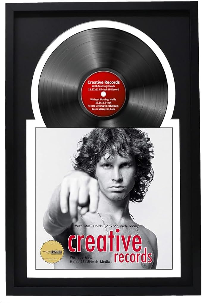 Creative Picture Frames 16" x 24" Jukebox Vinyl Frame Display by CreativePictureFrames