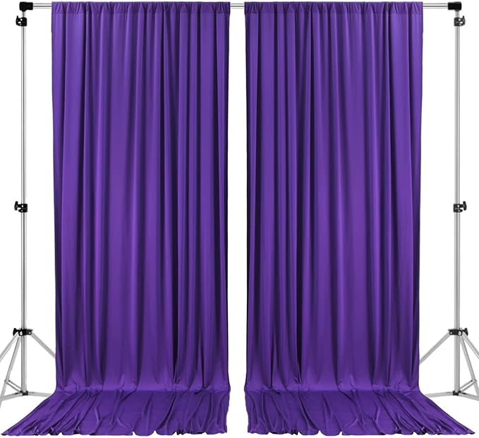 AK TRADING CO. 10 feet x 8 feet IFR Polyester Backdrop Drapes Curtains Panels by Fabrics%7CEventDecor%7CCrafts%7CUpholsteryFoam