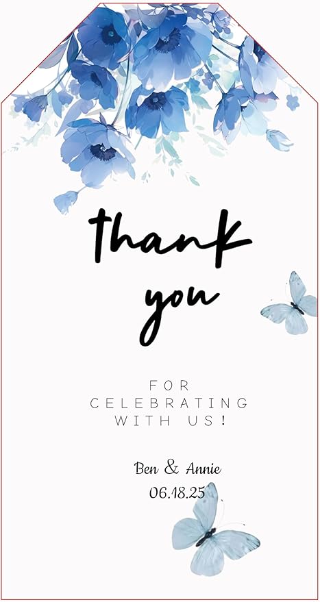 Personalized Gift Tags, Thank You Tags by Unknown