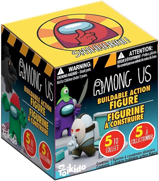 Just Toys LLC Among US 4″ Craftable Buildable Action Figure – Blind‑Bag - Image 10