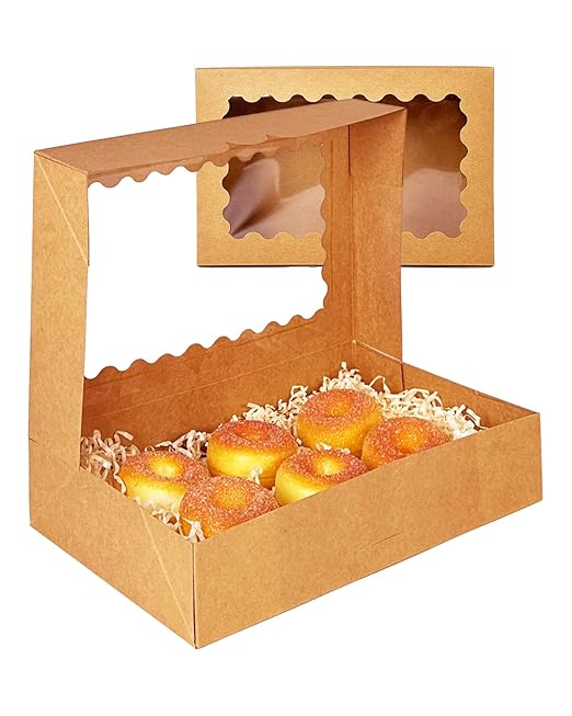 qiqee Auto-pop up Brown Cookie Box - Image 3