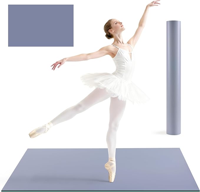 Dance Floor Mat Ballet Dance Floor Heavy-Duty 4MM PE Practice Floor by Unknown