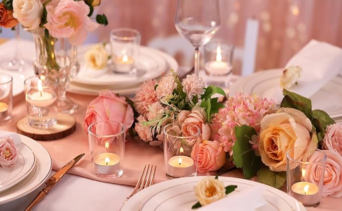 36Pcs Clear Tealight Candle Holder - Image 4
