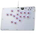 ARCCI Arcade Stick Leverkless Controller 16 Keys, All-Buttom Custom RGB Fight by ARCCI