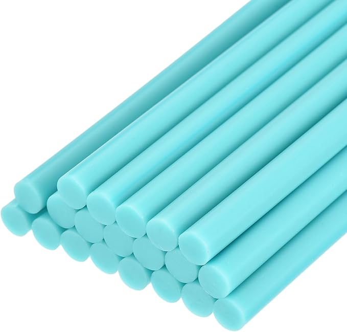 uxcell 20pcs Hot Glue Sticks for Glue Gun 7mm/0.27-inch x 8-inch Mini Hot Melt by uxcell
