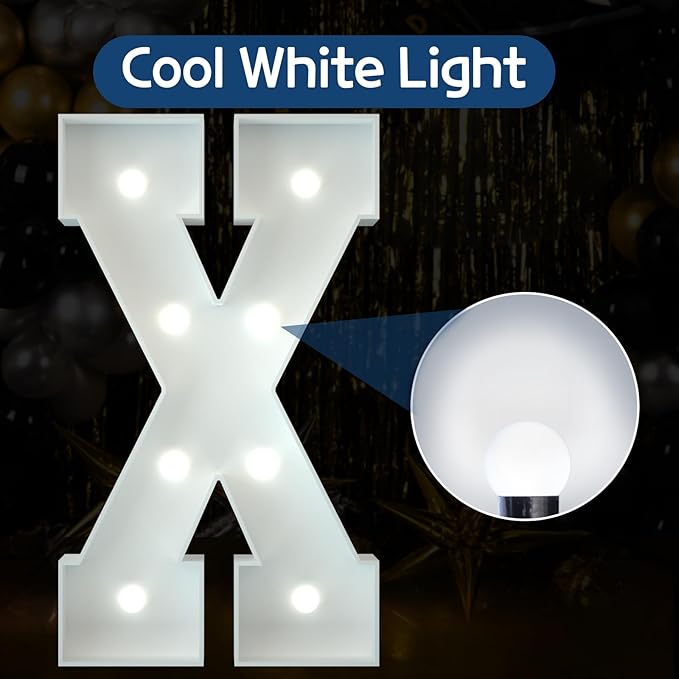 Marquee Letters 3 Feet Tall Large Light Up Letters Baby Shower Decorations - Image 2