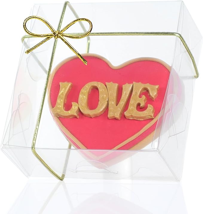RomanticBaking 3¼"x3¼x1½50PCS Full Clear Cookie Boxes Soap Boxes Chocolate - Image 3