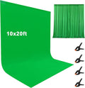 10X20ft Large Green Screen Backdrop by LCUIRC