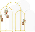 MODFUNS Metal Arch Backdrop Stand and Cover Set 4&5&6ft Gold Arch Backdrop by MODFUNS